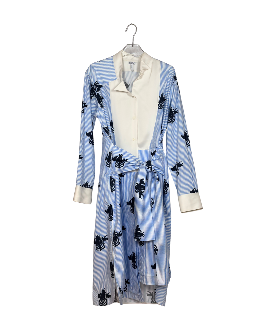 LOEWE ワンピース / ストライプ変形アシンメトリー