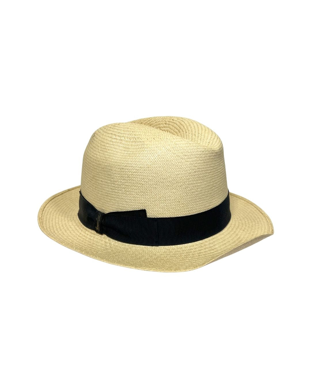 Borsalino 麦わら帽子 / ティールリボン パナマハット