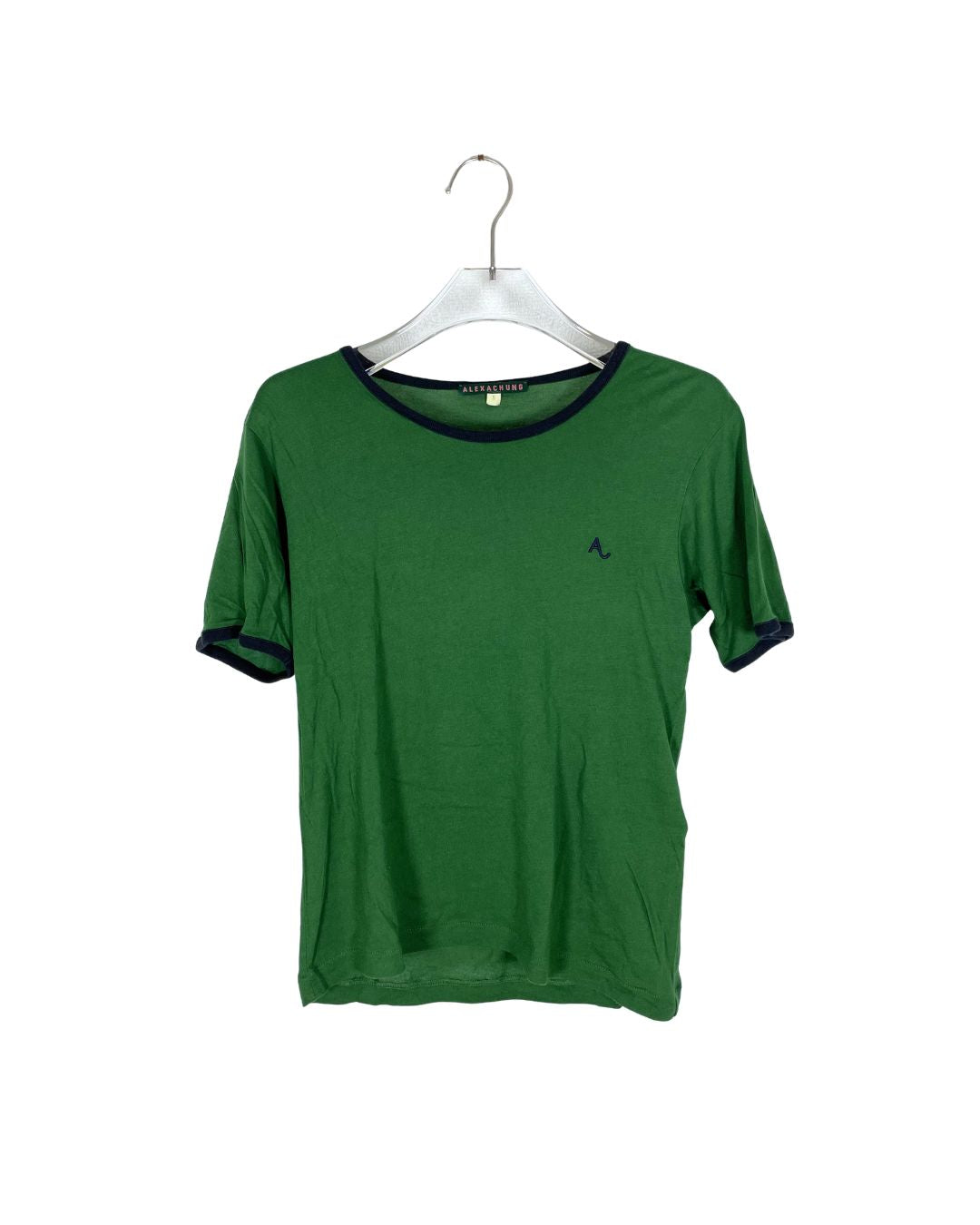 ALEXACHUNG 半袖Tシャツ / リンガー 胸元A 無地