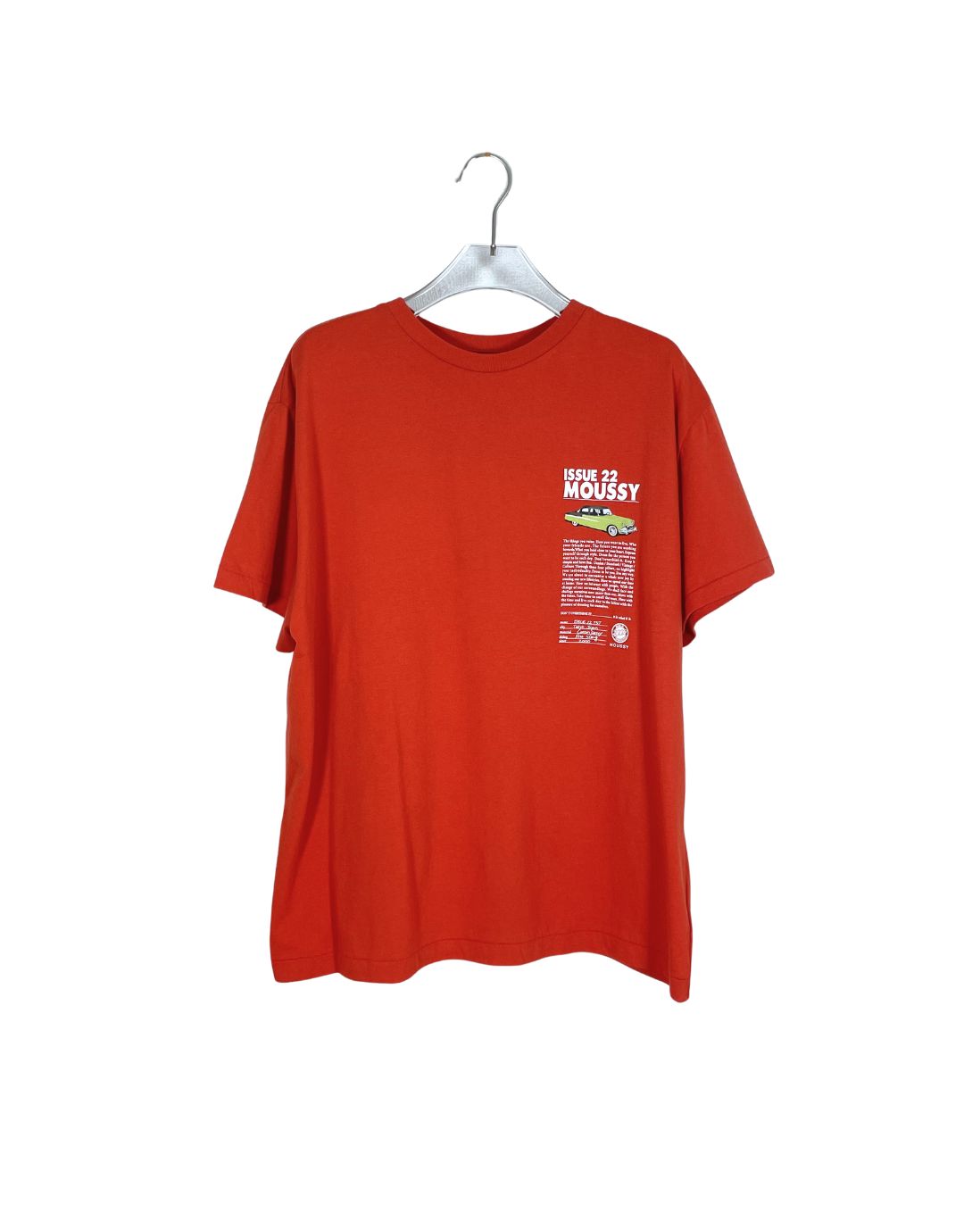 MOUSSY 半袖Tシャツ / ISSUE 22 プリント