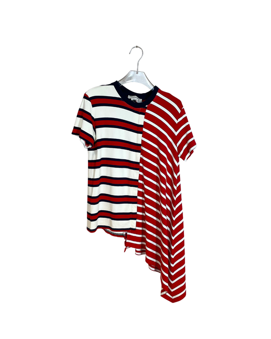 MONSE Tシャツ / アシンメトリー ボーダー