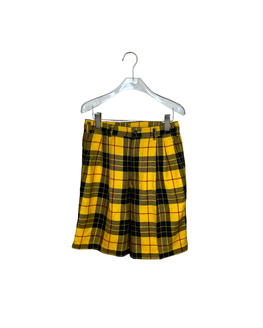 COMME des GARÇONS パンツ / チェック柄 ウール