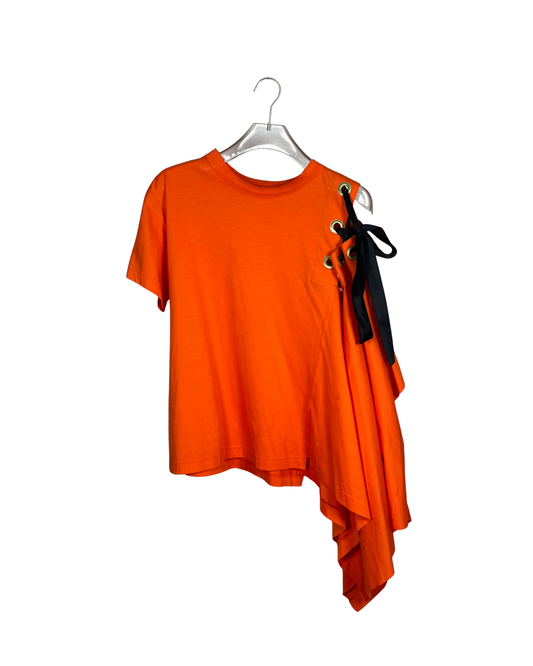 sacai トップス / Tシャツ 半袖 アシンメトリー