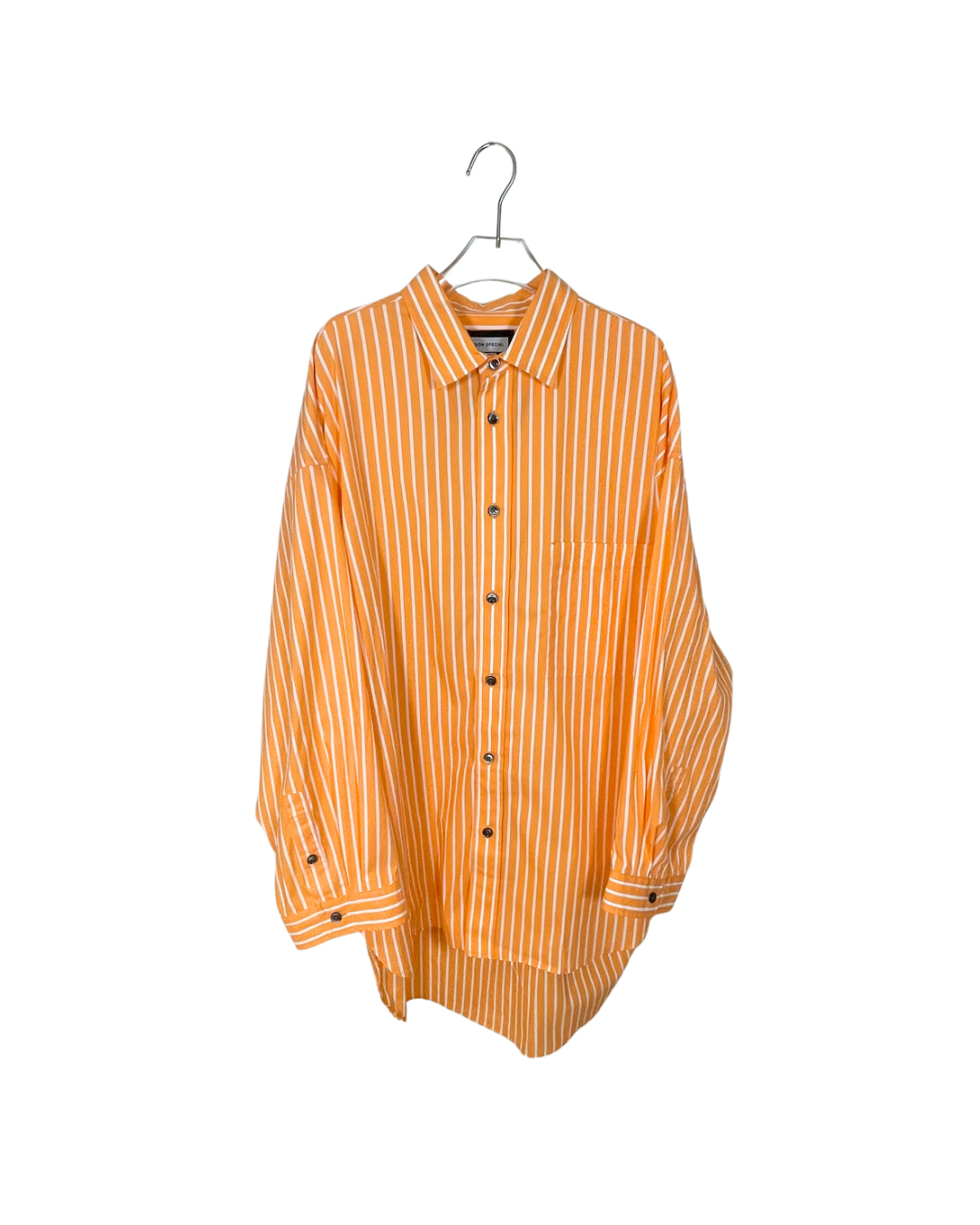 MAISON SPECIAL 長袖メンズシャツ / オーバーサイズ ストライプ