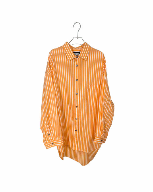 MAISON SPECIAL 長袖メンズシャツ / オーバーサイズ ストライプ