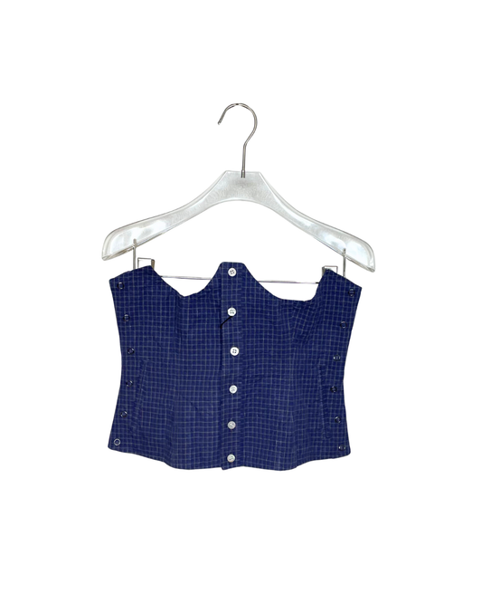 BELPER PLAID WAIST BELT / コルセット ベルト