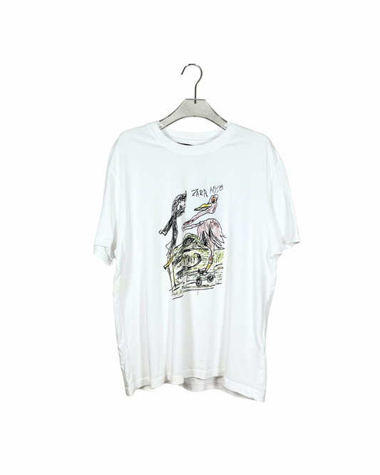 ZARA × ANDERSSON BELL 半袖Tシャツ / イラストプリント 鳥