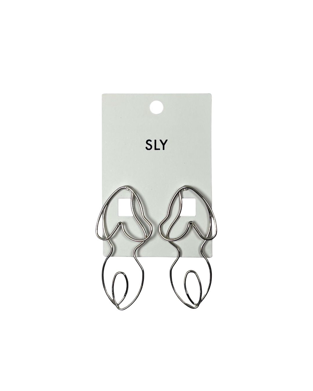 SLY モチーフピアス / 真鍮 チタン