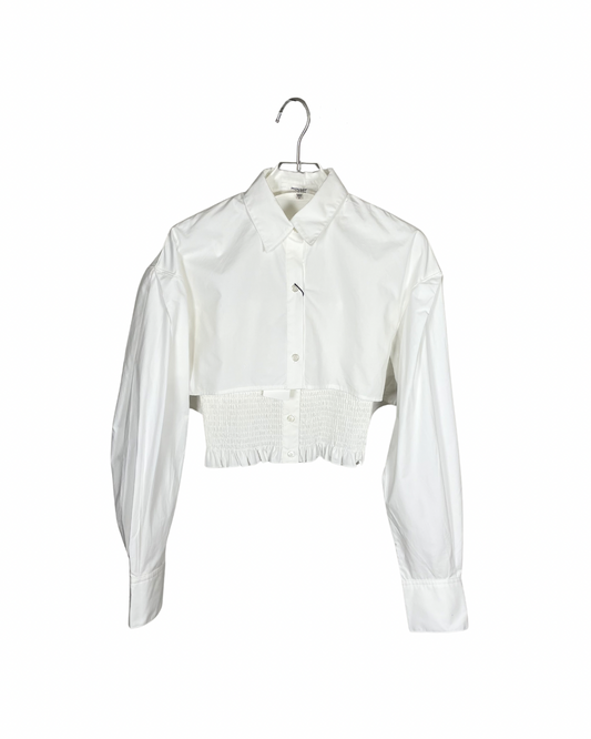MOUSSY 長袖シャツ&キャミソール / クロップドシャツ シャーリング