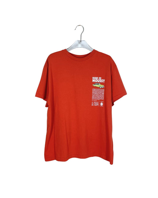 MOUSSY 半袖Tシャツ / ISSUE 22 プリント