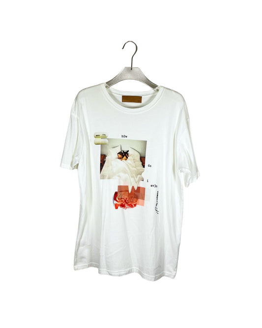 BANA 半袖Tシャツ / グラフィックプリント 汚れ有