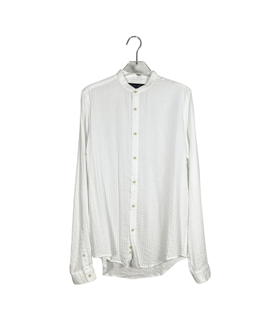 ZARA 長袖シャツ / 麻 薄手