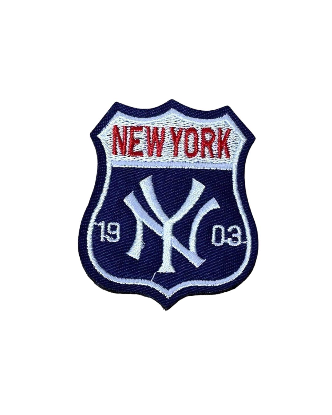 No Brand ワッペンブローチ / NEW YORK ロゴカレッジ