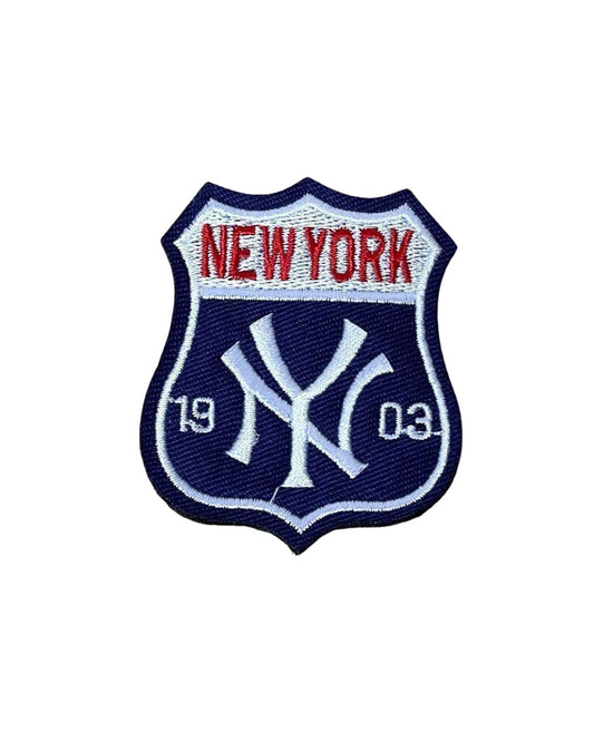 No Brand ワッペンブローチ / NEW YORK ロゴカレッジ