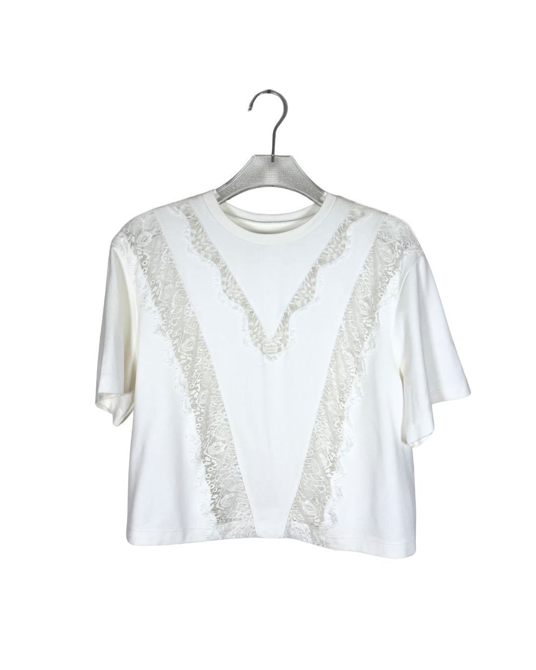 LE CIEL BLEU 半袖Tシャツ / レース シアー