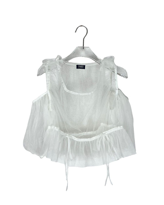 PAMEO POSE 半袖シアートップス / Harpy Tops
