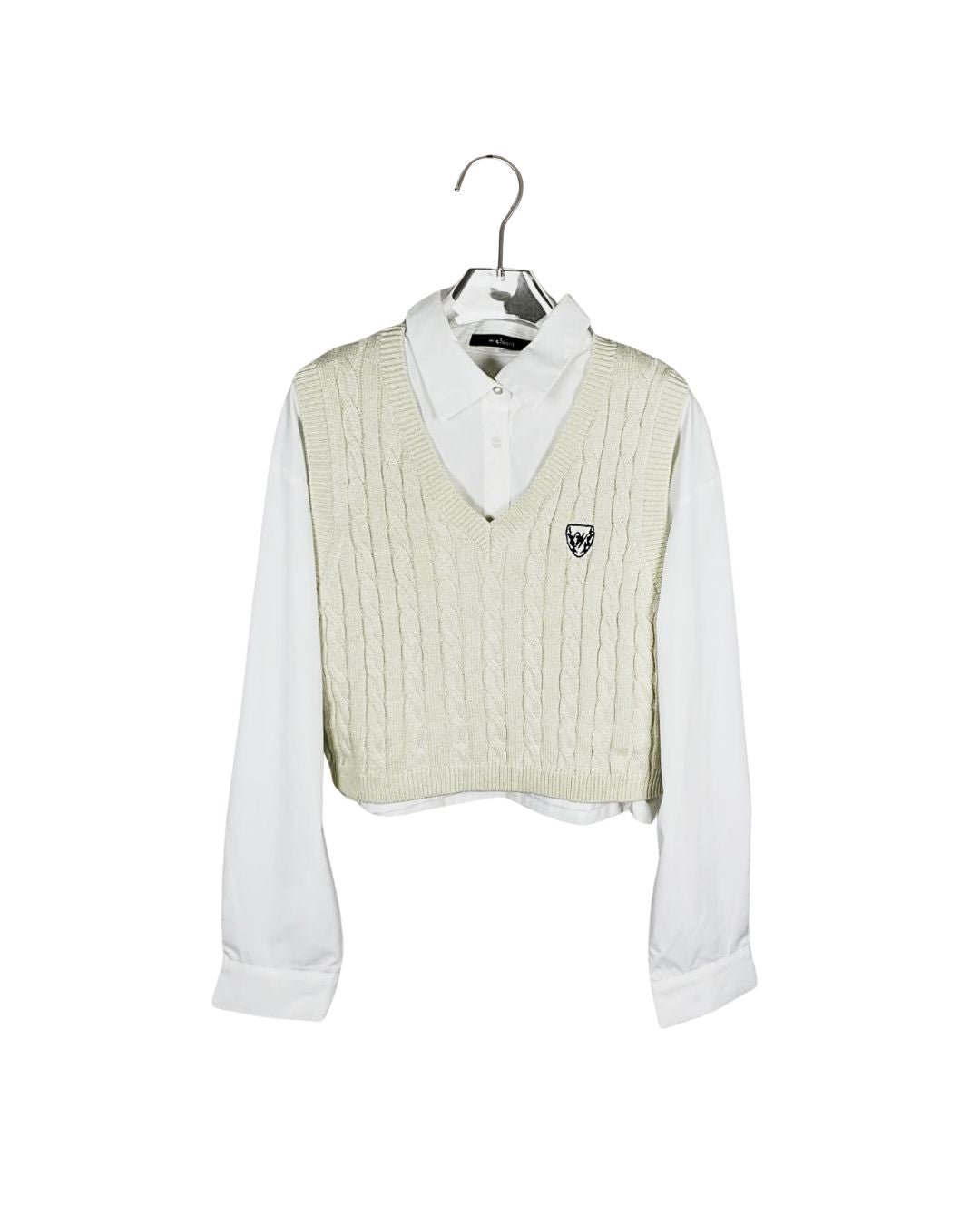 w closet ニットベストシャツ / 長袖
