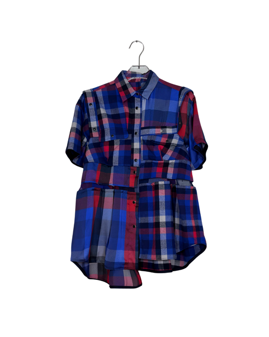 sacai 半袖シャツ (SET UP) / ドッキングシャツ